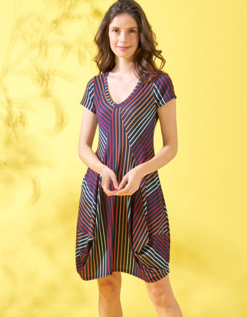 DRESS ILICO - Imprimé multicolor